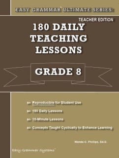 Easy Grammar Ultimate Series Grade 8 Teacher