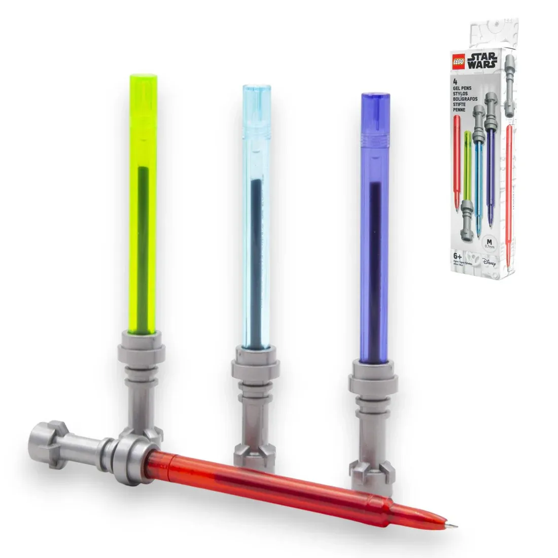 52875 LEGO® Star Wars: Lightsaber Gel Pen 4pk