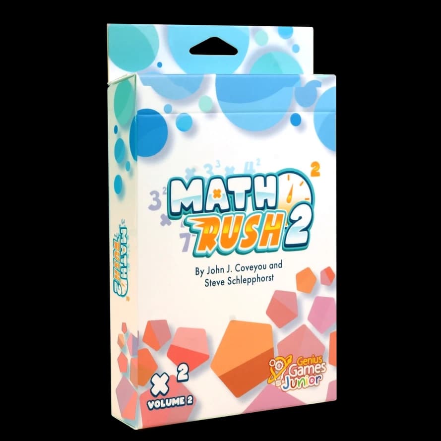 Math Rush Vol2 Multiplication Exponents Card Game
