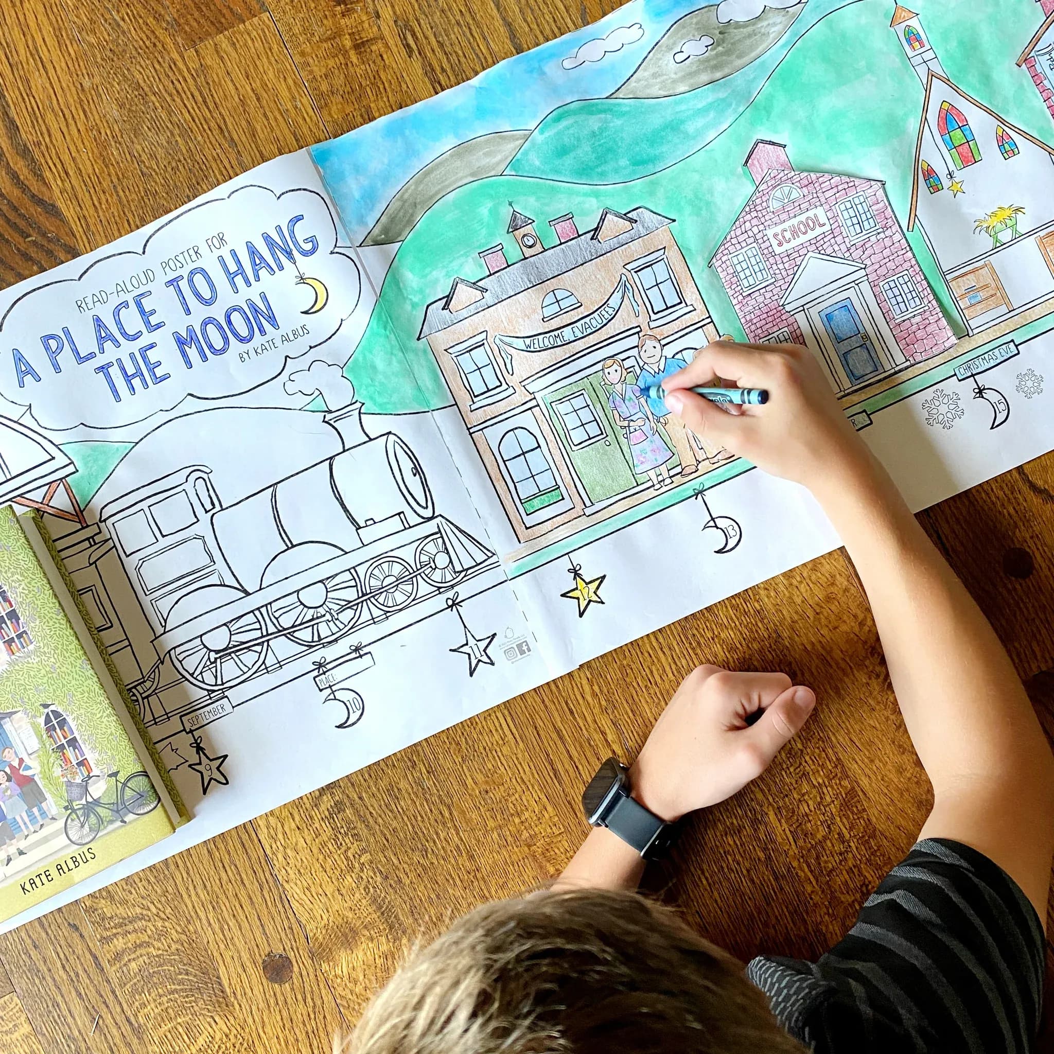 A Place to Hang the Moon Read-Aloud Poster