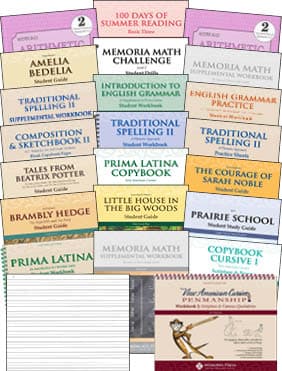 Memoria Press 2nd Grade Consumable Curriculum Set