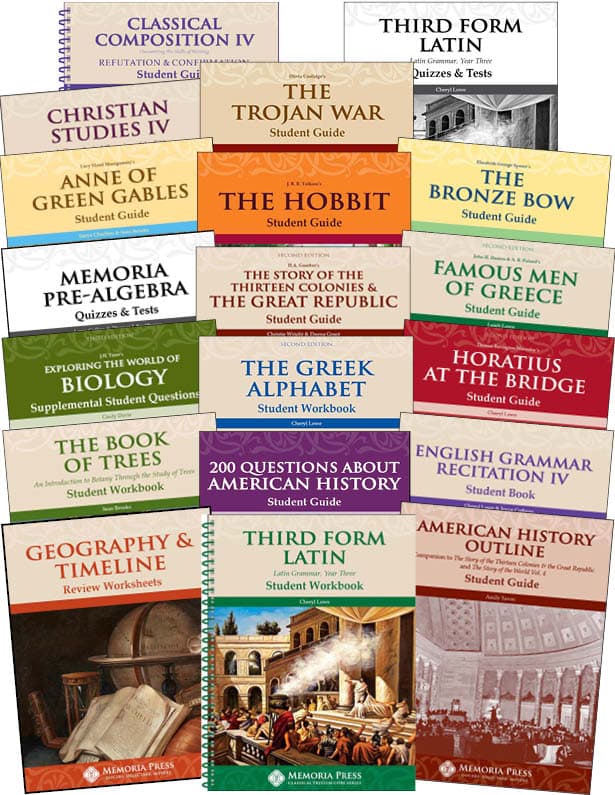 Memoria Press 7th Grade Consumable Curriculum Set