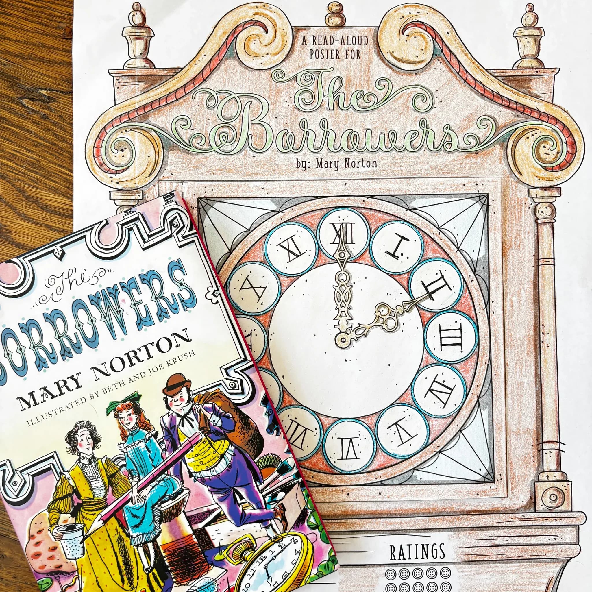 The Borrowers Poster and Book Bundle