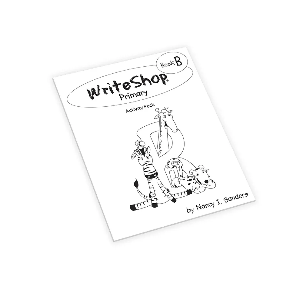 WriteShop Primary Book B Activity Worksheet Pack