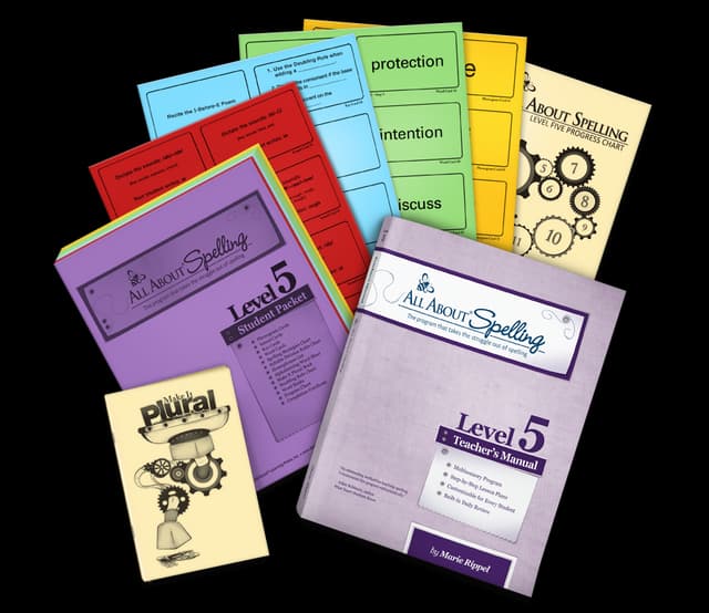 All About Spelling Level 5 Materials Set