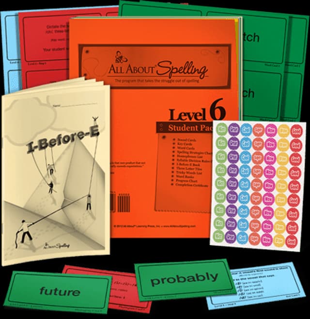 All About Spelling Level 6 Student Packet