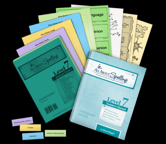 All About Spelling Level 7 Materials Set