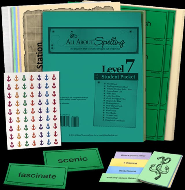 All About Spelling Level 7 Student Packet