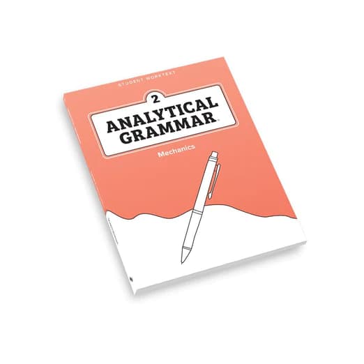 Analytical Grammar Level 2: Mechanics Student