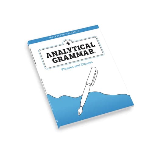 Analytical Grammar Level 4 Phrases Instructors