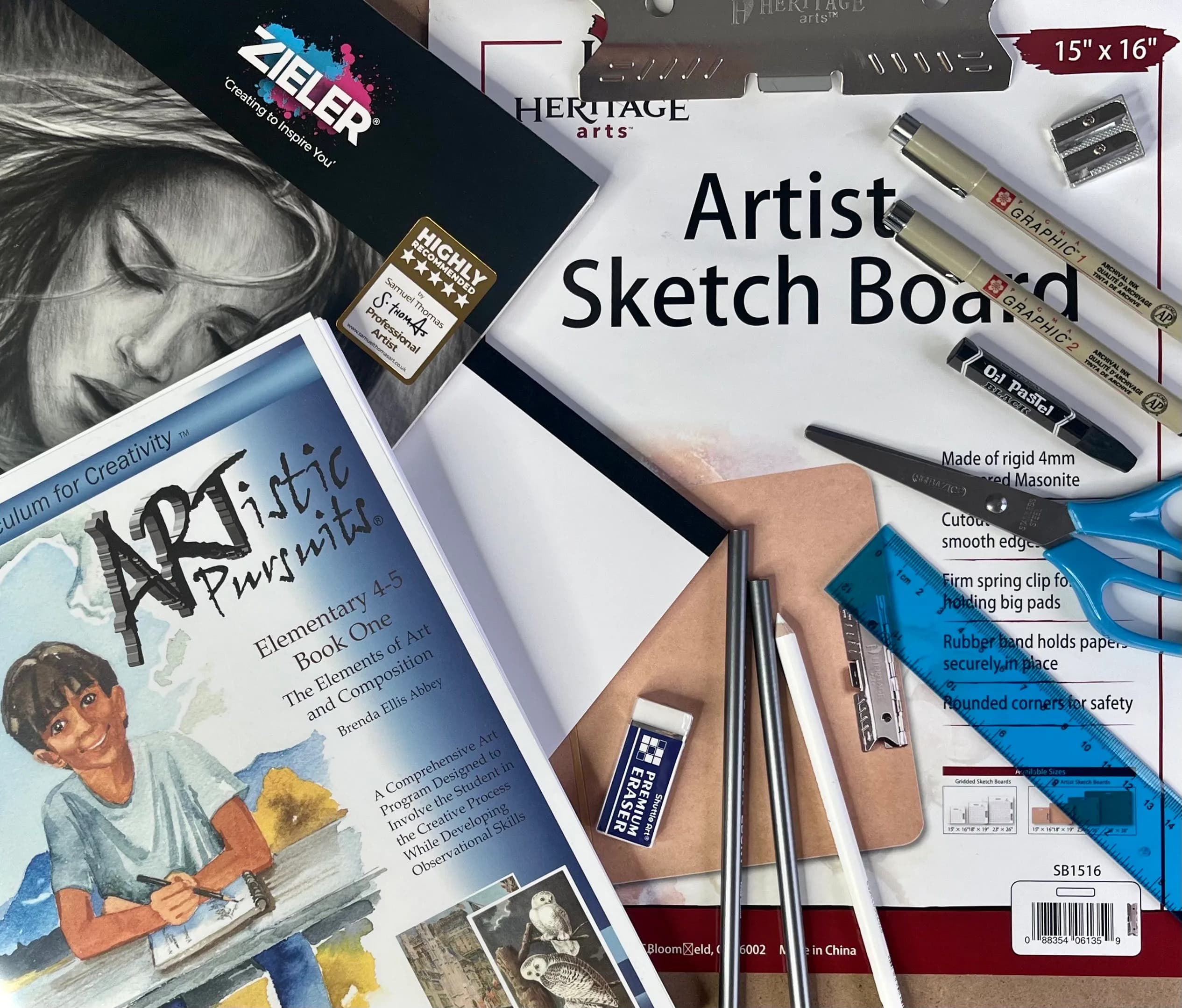 Artistic Pursuits Art Kit gr. 4-5 w/ Book