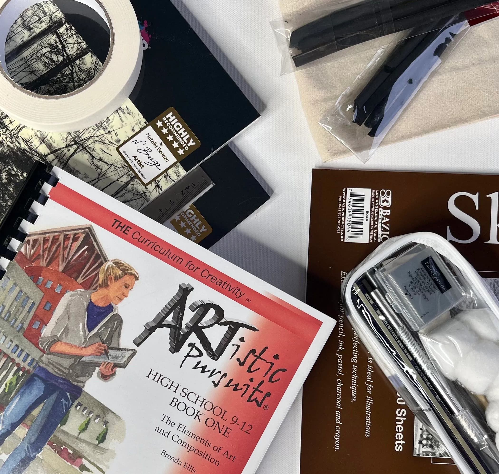 Artistic Pursuits Art Kit High School w/ Book