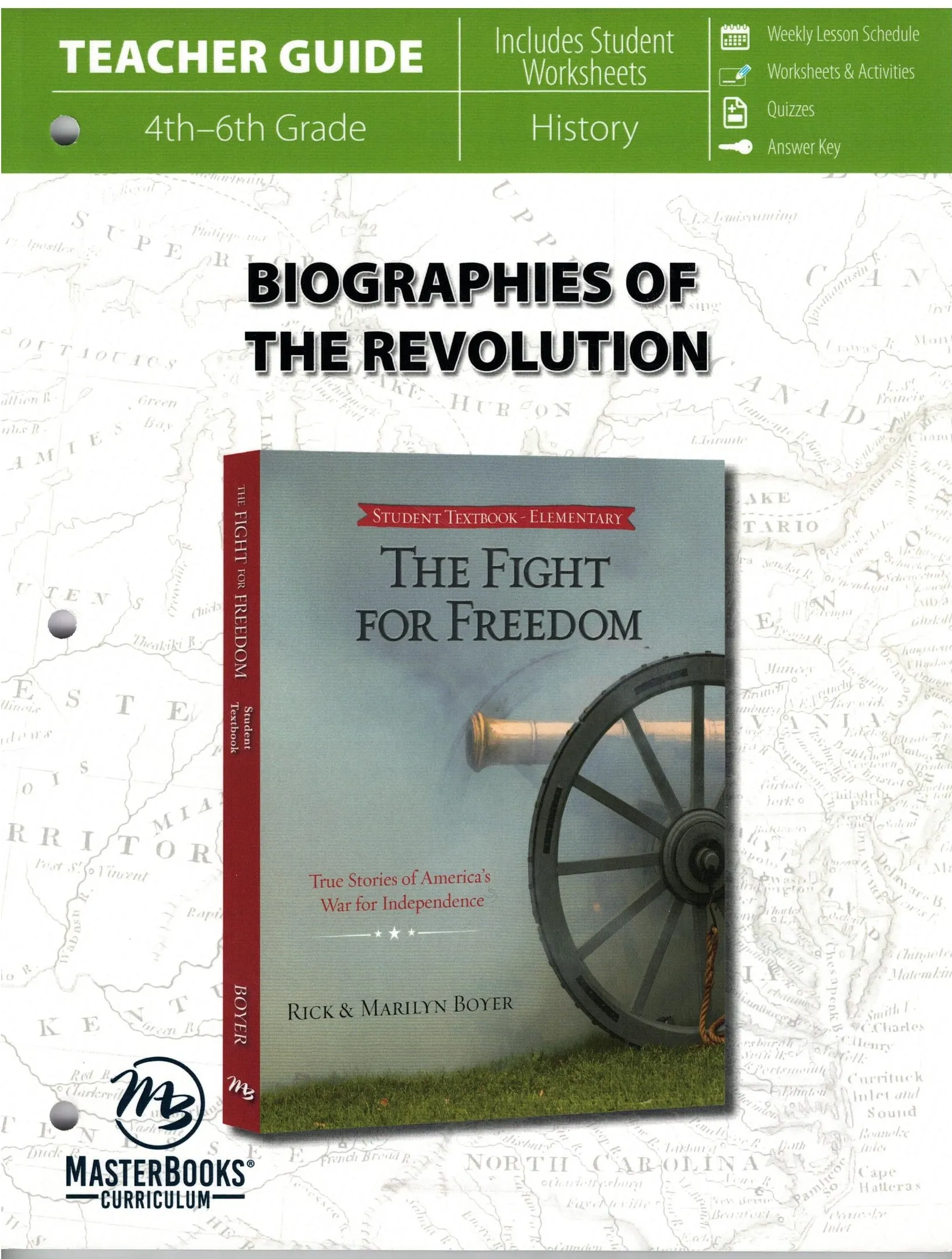 Master Books Biographies of the Revolution TG