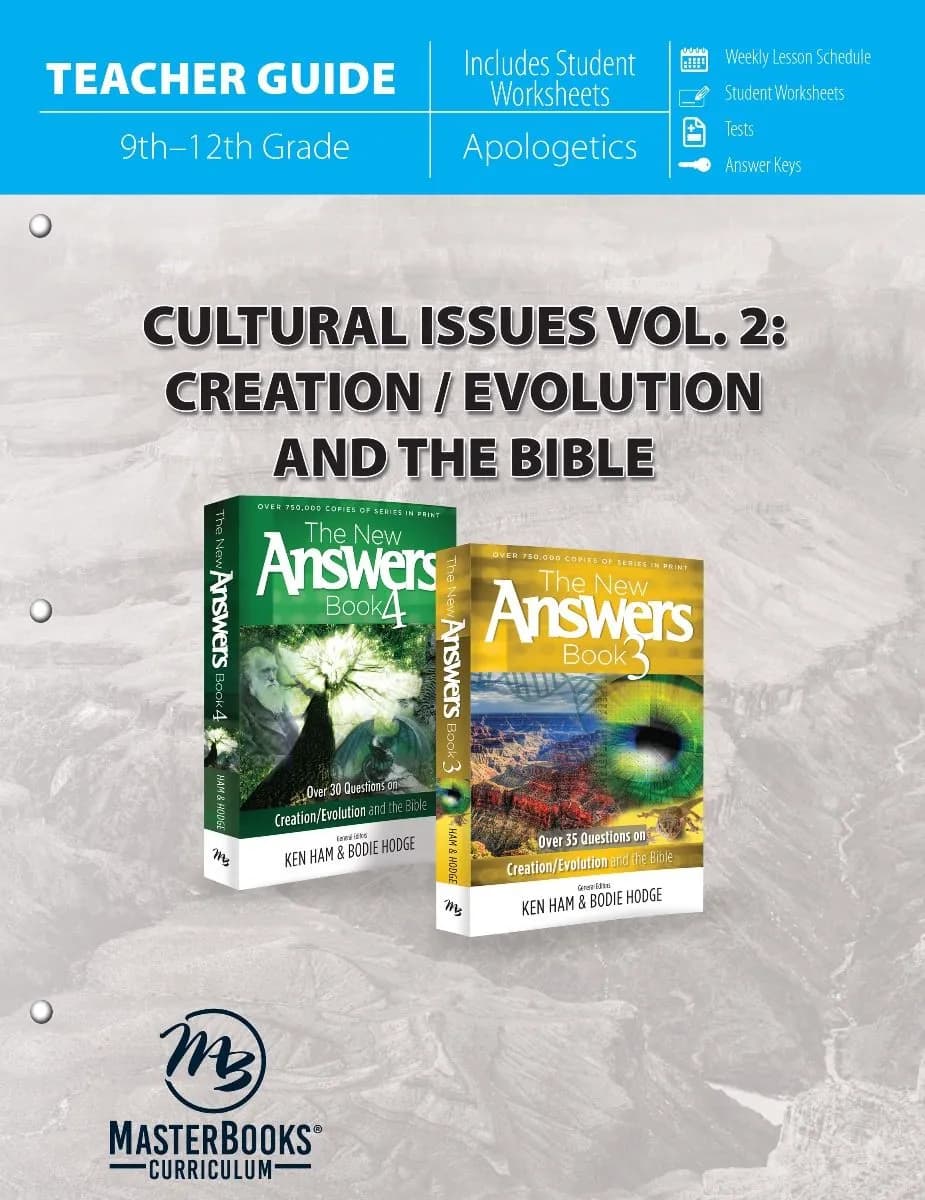 Cultural Issues: Creation/Evolution Volume 2 TG