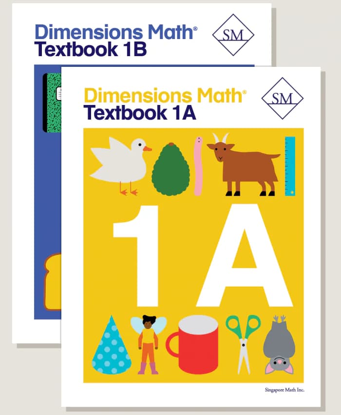 Dimensions Math 1 Textbook Bundle