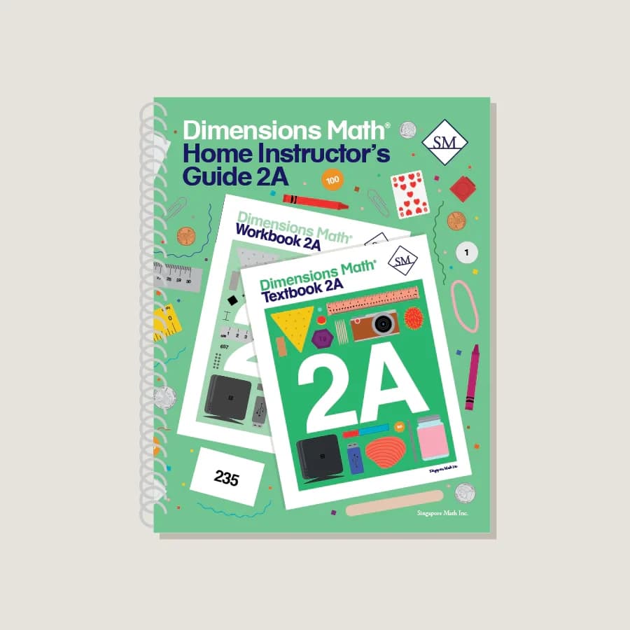 Dimensions Math 2A Home Instructor's Guide
