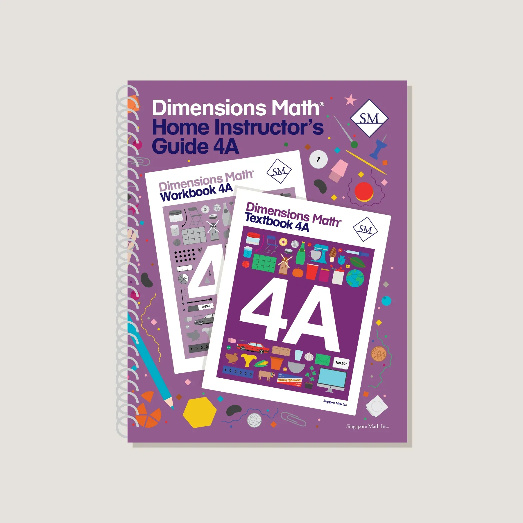 Dimensions Math 4A Home Instructor's Guide