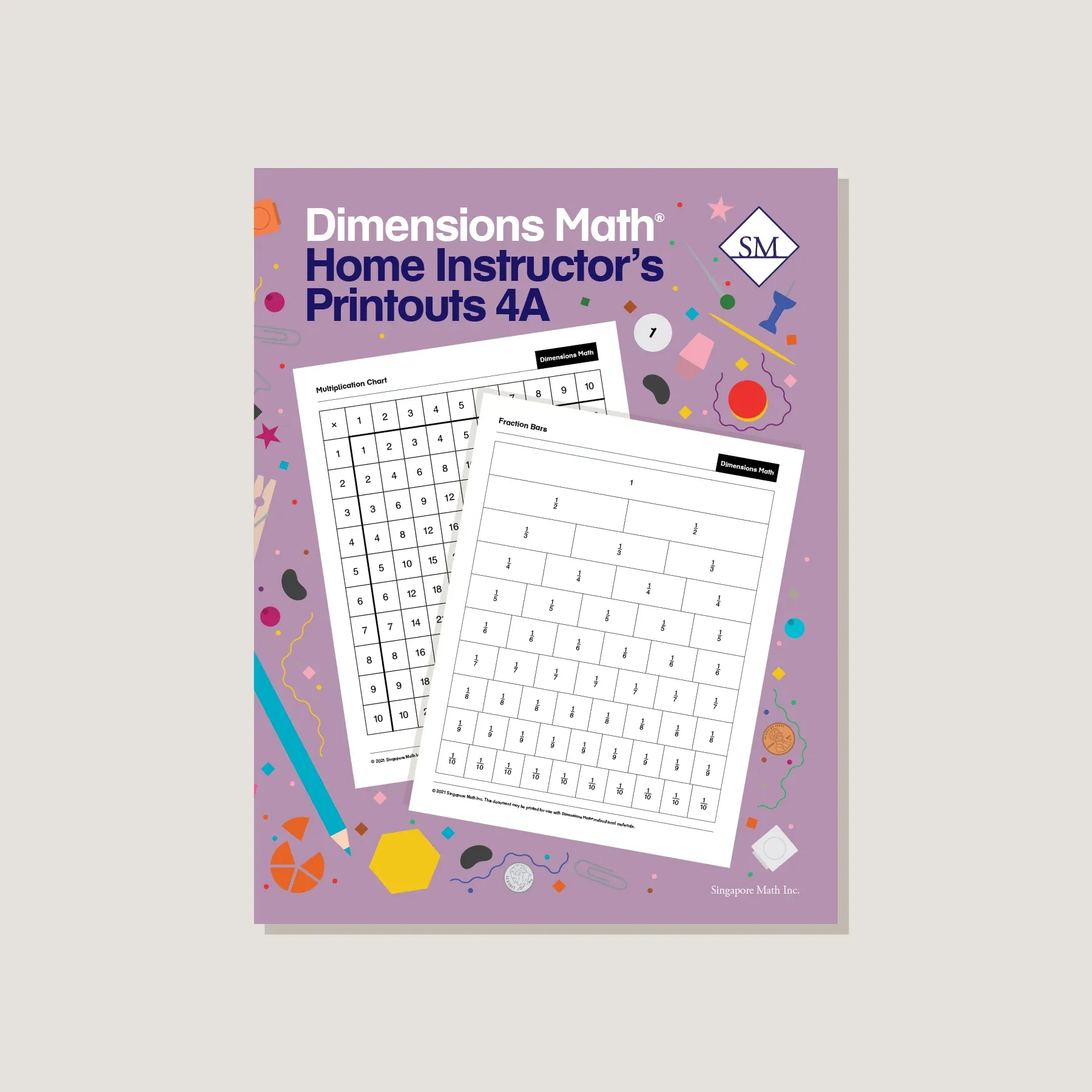Dimensions Math 4A Home Instructor’s Printouts