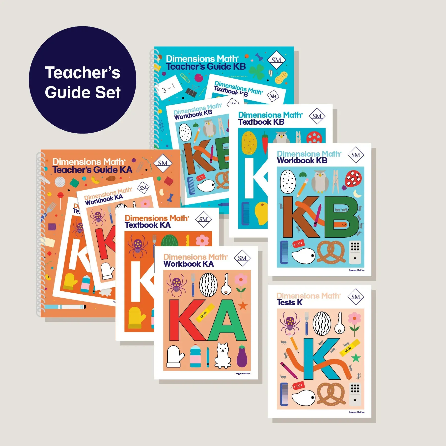 Dimensions Math K Complete with Teacher Guides