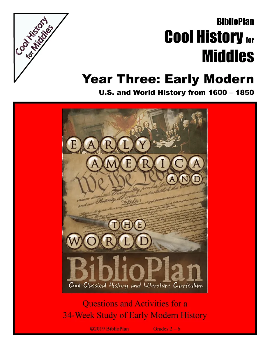 Early Modern Cool History for Middles 2E