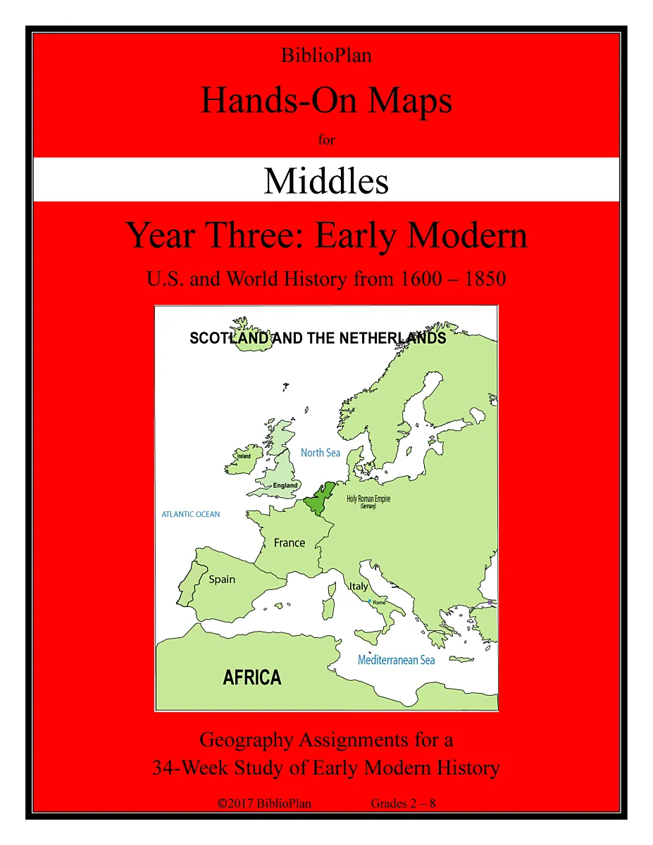 Early Modern Hands-On Maps for Middles