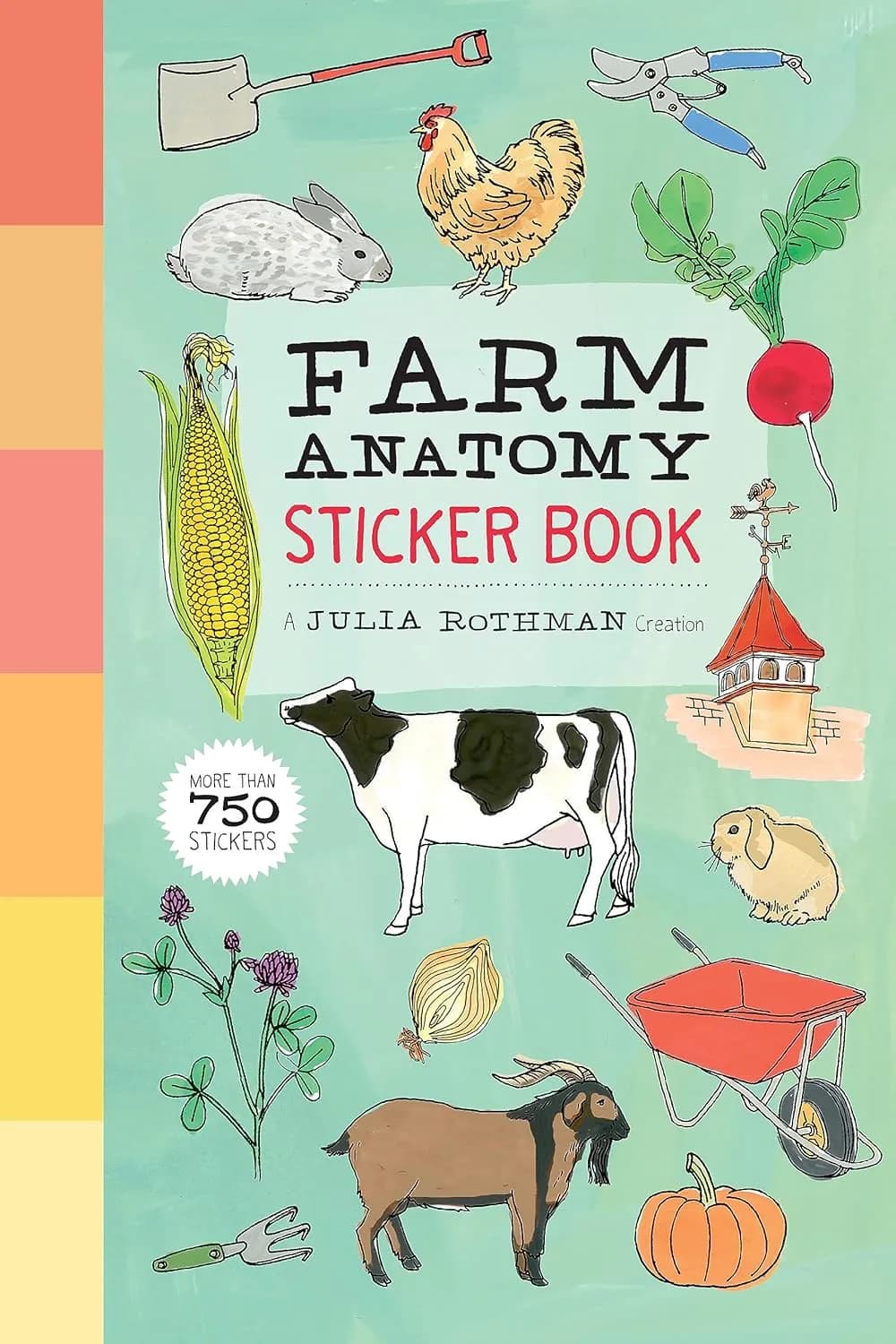 Farm Anatomy Sticker Book: A Julia Rothman