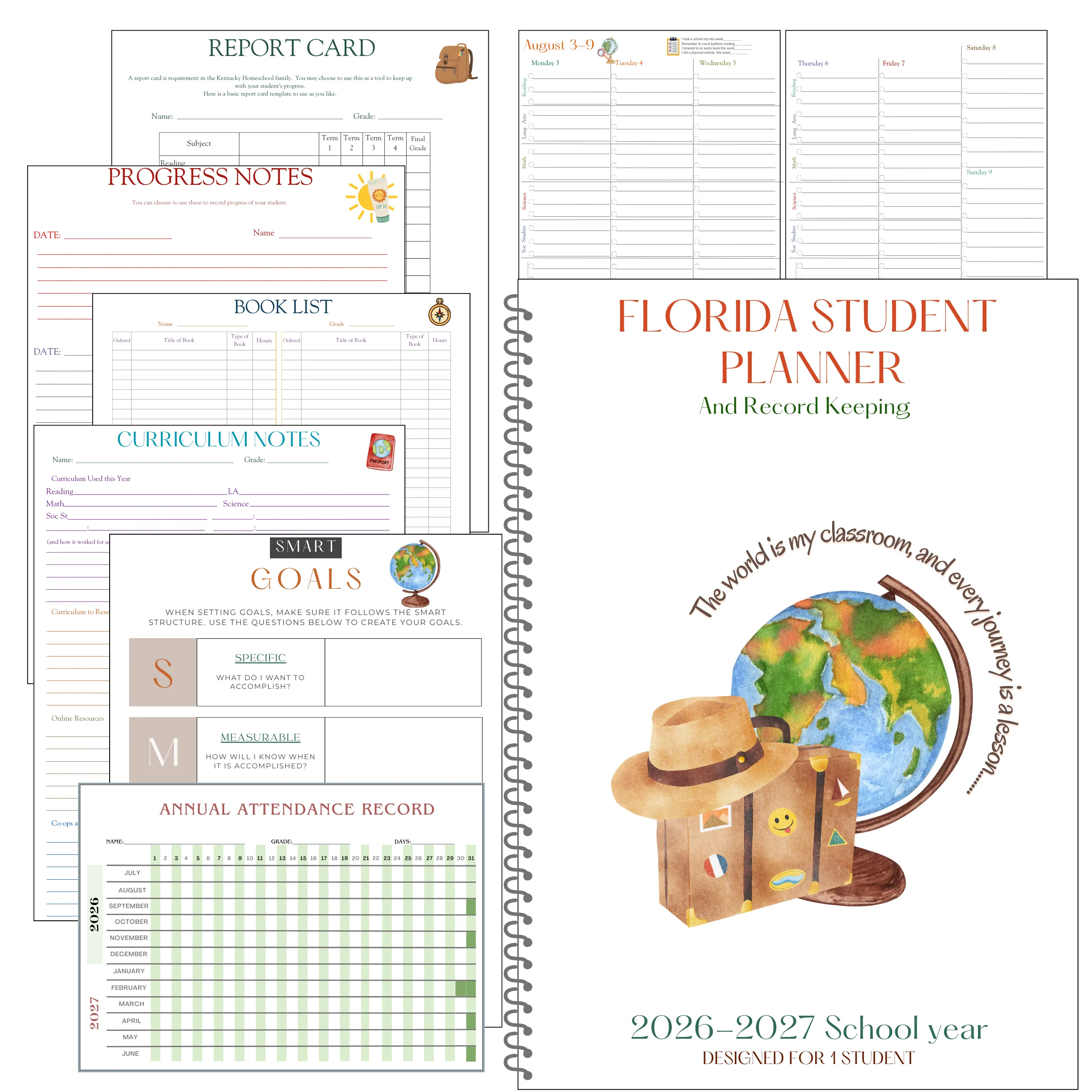 Florida Student Planner, '26-'27 School Year