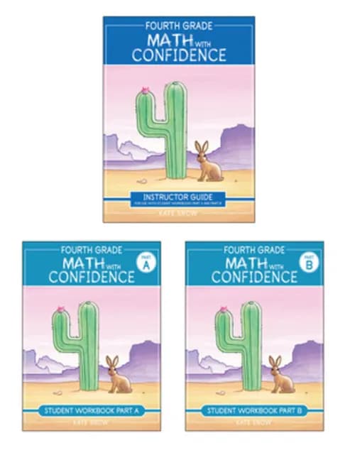 Fourth Grade Math with Confidence Bundle