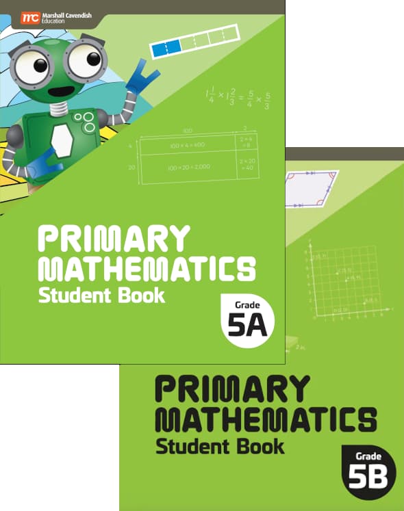 Primary Mathematics Student Set 5A & 5B (2022)