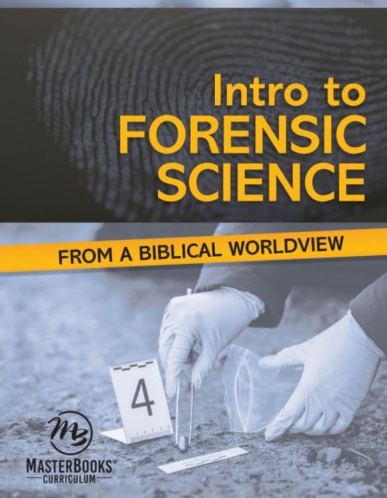 Master Books Intro to Forensic Science Text