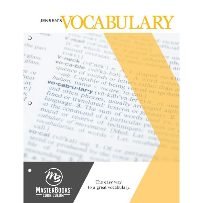 Master Books Jensen’s Vocabulary