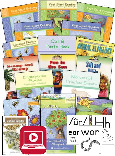 Kindergarten Phonics & Reading Set