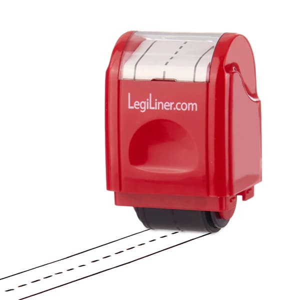 LegiLiner 3/4-inch Dashed Handwriting Lines Stamp