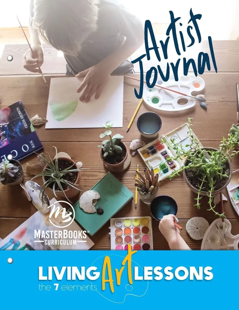 Master Books Living Art Lessons Artist Journal