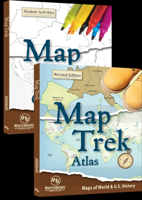 Master Books Map Trek Bundle