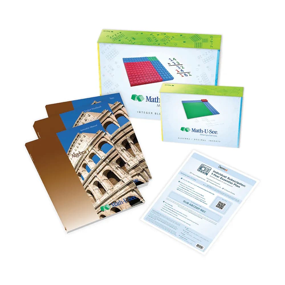 Math-U-See Algebra 1 Legacy Complete Set