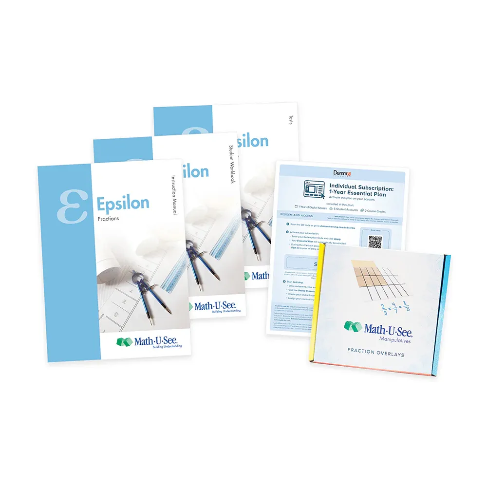 Math-U-See Epsilon Complete Set