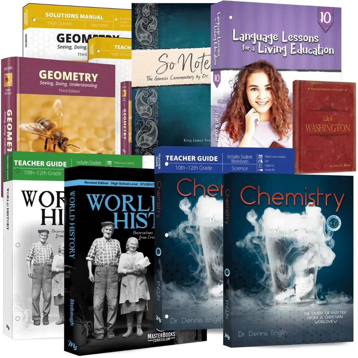 Master Books Grade 10 Basic Set