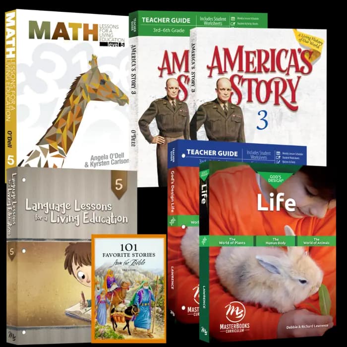 Master Books Grade 5 Basic Set