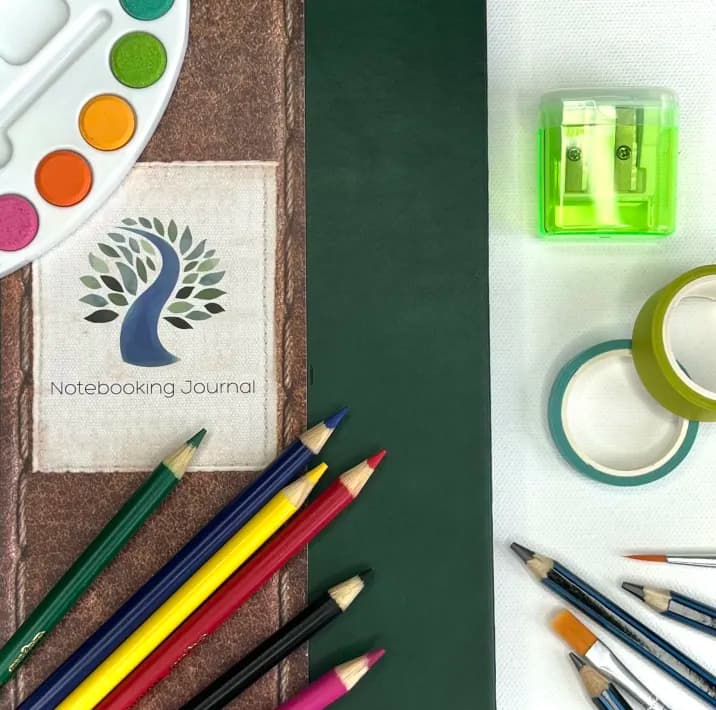 Notebooking Art Supply Bundle (Green)
