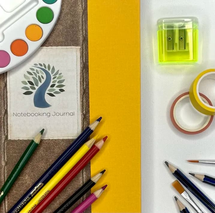 Notebooking Art Supply Bundle (Yellow)