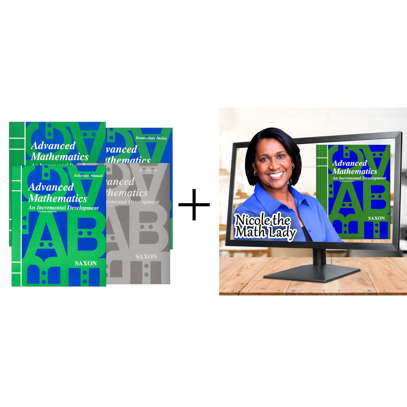 Saxon Advanced Math 2E Kit with Solutions + NTML