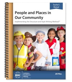 IEW People and Places in Our Community Teacher