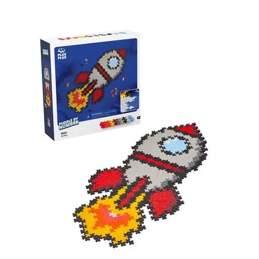 Plus-Plus Puzzle by Number: Rocket 500 PCS