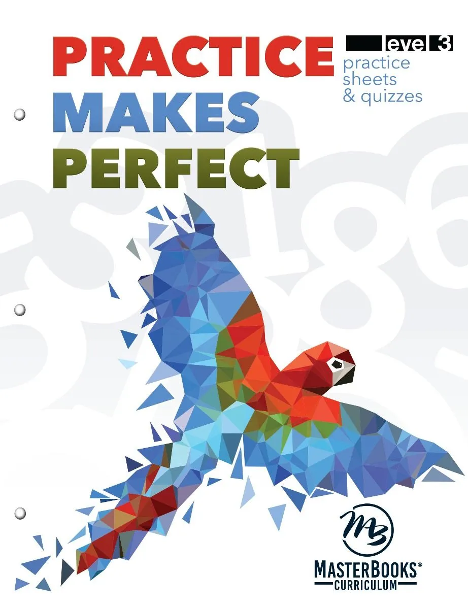 Master Books Practice Makes Perfect Level 3