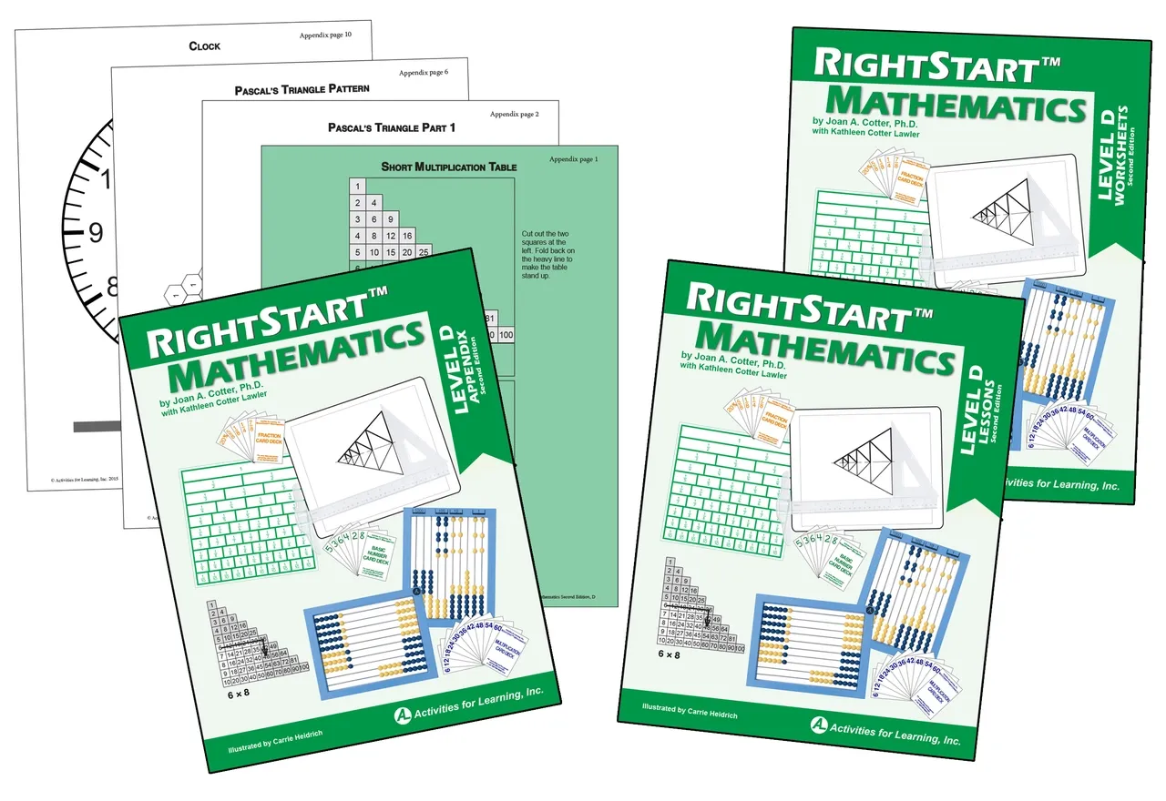 RightStart Level D Book Bundle