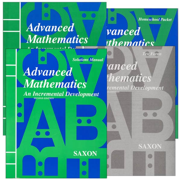 Saxon Advanced Math Homeschool Kit with Solutions