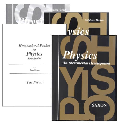 Saxon Physics Homeschool Kit w/ Solutions
