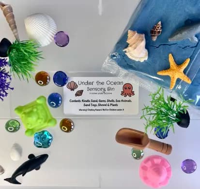 Ocean Sensory Bin