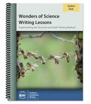 IEW Wonders of Science Writing Lessons Student